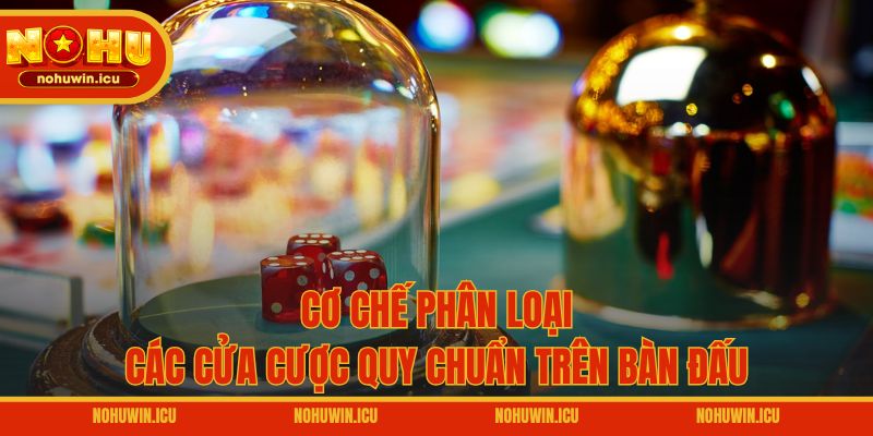Cơ chế phân loại các cửa cược quy chuẩn trên bàn đấu