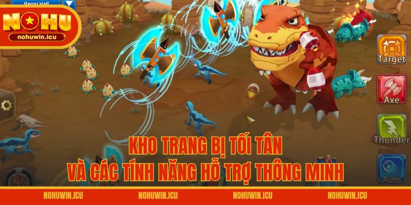 Kho trang bị tối tân và các tính năng hỗ trợ thông minh