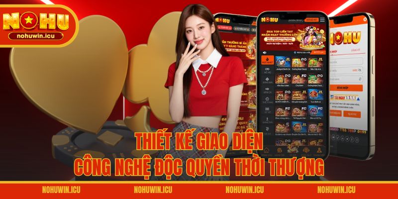 Thiết kế giao diện công nghệ độc quyền thời thượng
